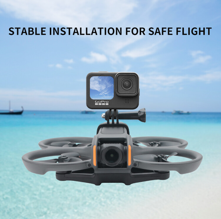 For DJI Avata 2 Transit Camera Transfer Sport Camera Upper Expansion Bracket