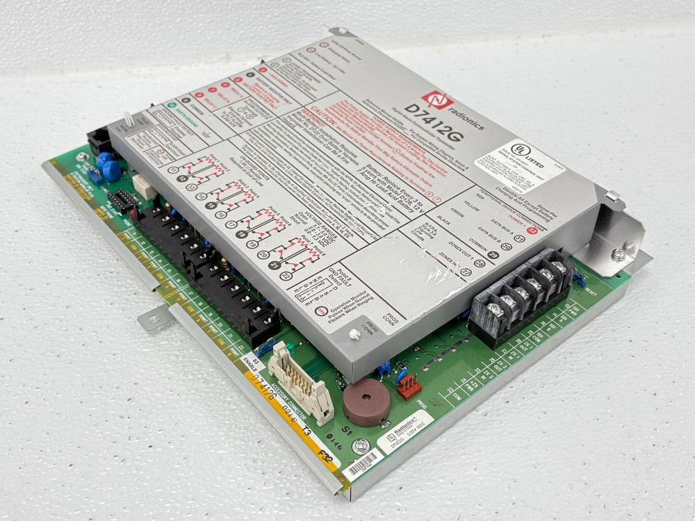 PRE OWNED | Radionics D7412G Digital Alarm Communicator Transmitter Only - Grey