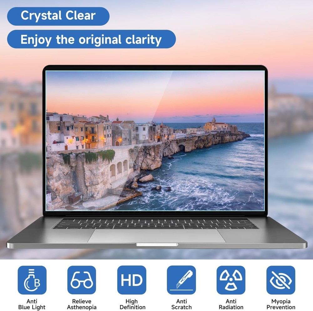Anti Glare Screen Protector for 14" Laptop (2 Pack)