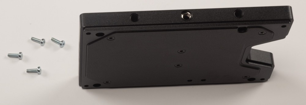 Mounting Plate for Blackmagic Design HyperDeck Shuttle 2 with Mounting Screws