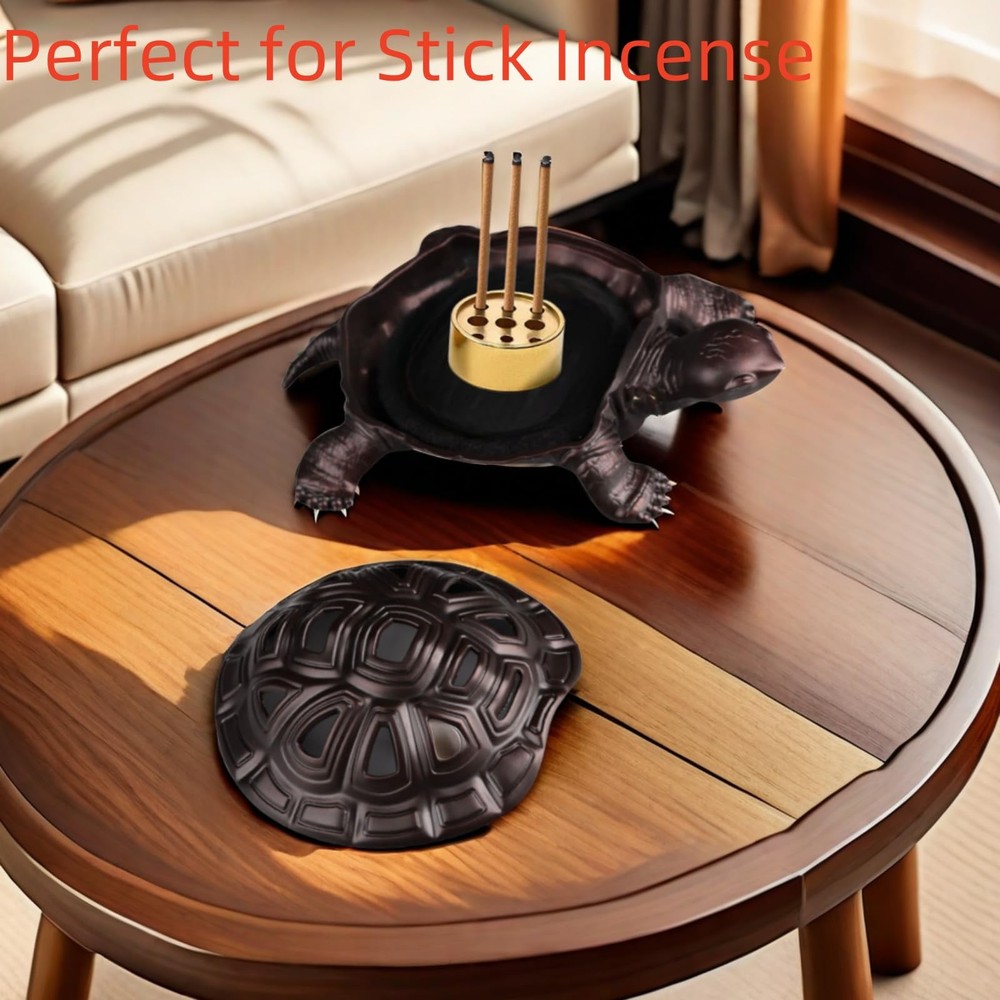 Incense Burner, Holder with Stick Turtle Burner