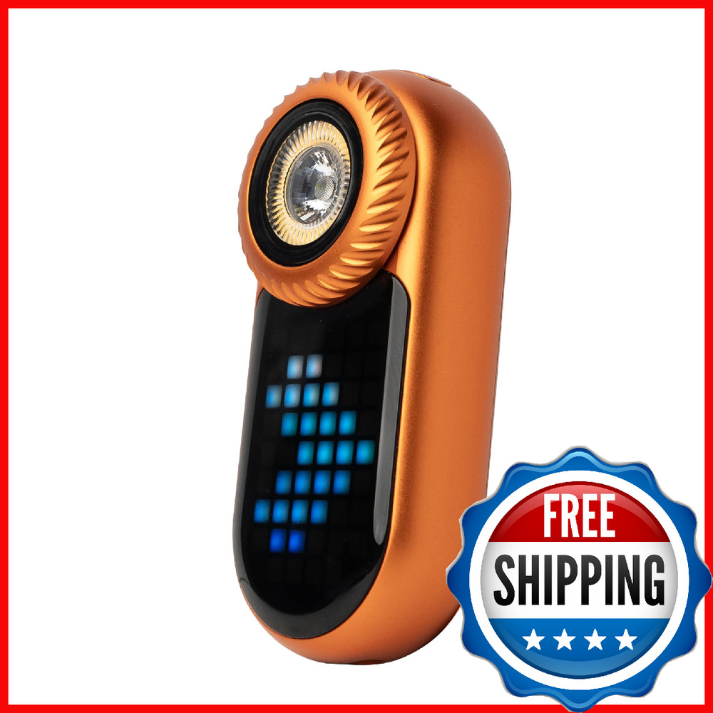 LOOPDOT EDC Flashlight – Rechargeable Small and Powerful LED Flashlight with RGB