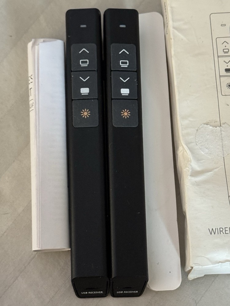 VicTsing 2pcs Presentation Pointer PC189A - 2.4GHz - New!