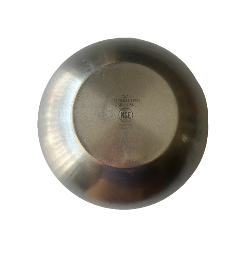 Stainless Steel 3 Quart Mixing Bowl
