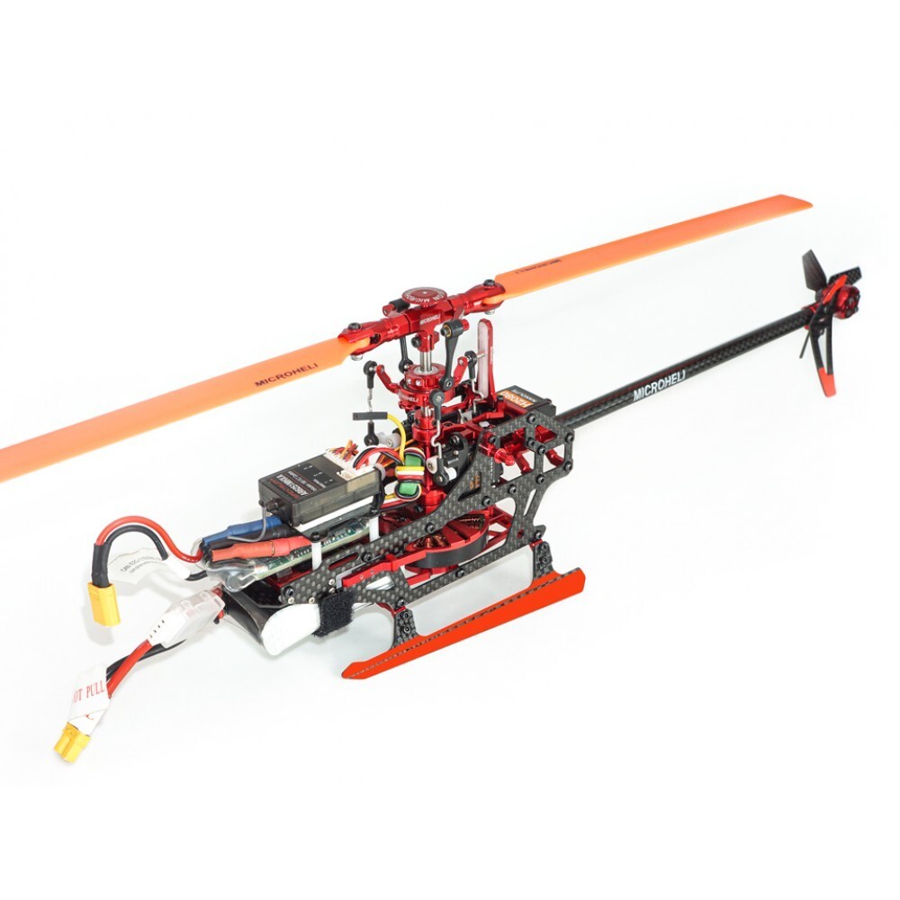 Microheli CNC Performance Package (RED) - BLADE INFUSION 180