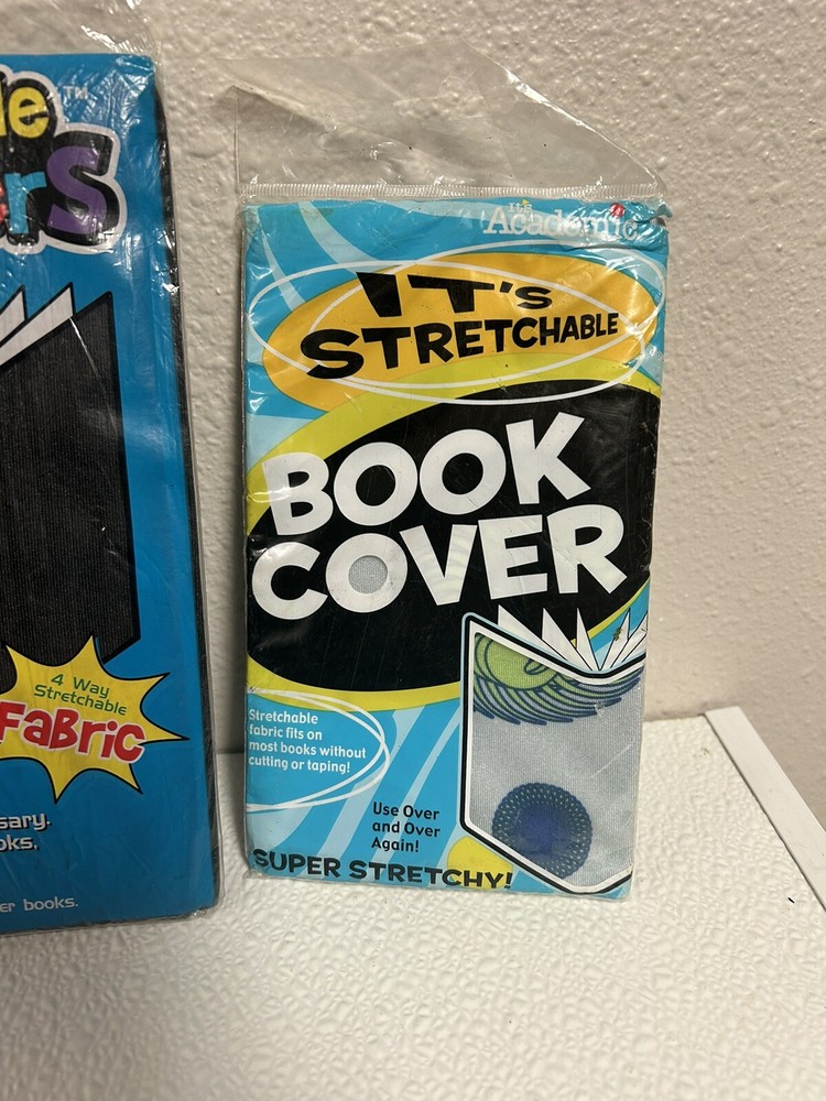 3 Pack: Stretchable Fabric Book Covers Protestors.