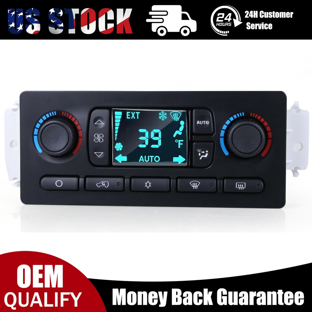 599-211XD Heater ClimateControl AC Module Panel for Chevy GMC Hummer Replacement