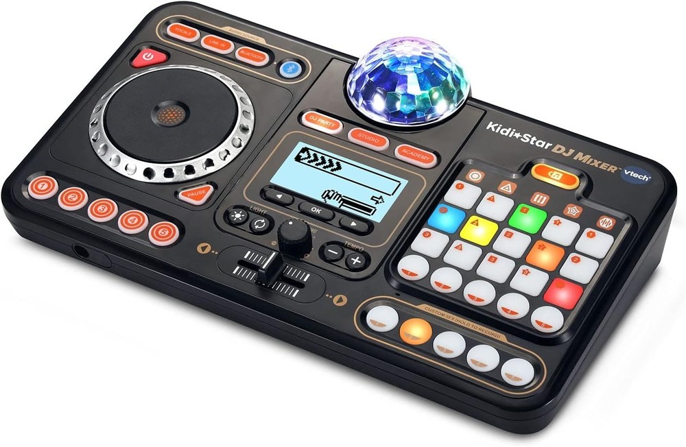 Kidi Star DJ Mixer - Engage Creativity with Bluetooth & Custom Mixing Fun!