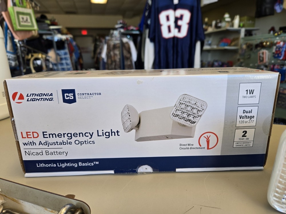 Lithonia Lighting Contractor Select EU2C 120/277 Volt LED White Emergency Light