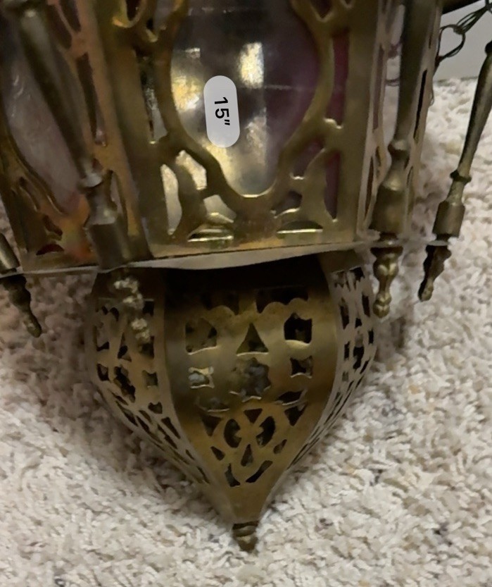 Middle Eastern Hanging Lamp Lantern