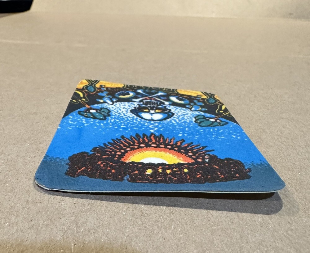 ** GRATEFUL DEAD FELT STICKER 2.75” x 4” - VINTAGE **