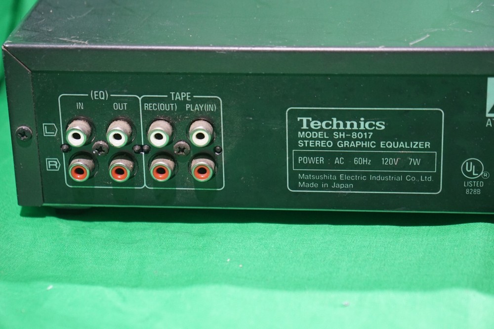 Technics SH-8017 Stereo Graphic Equalizer - 7 Band