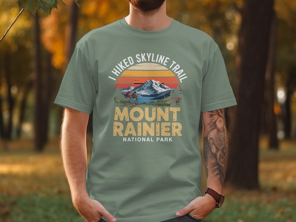 "I Hiked Mount Rainier" T-Shirt