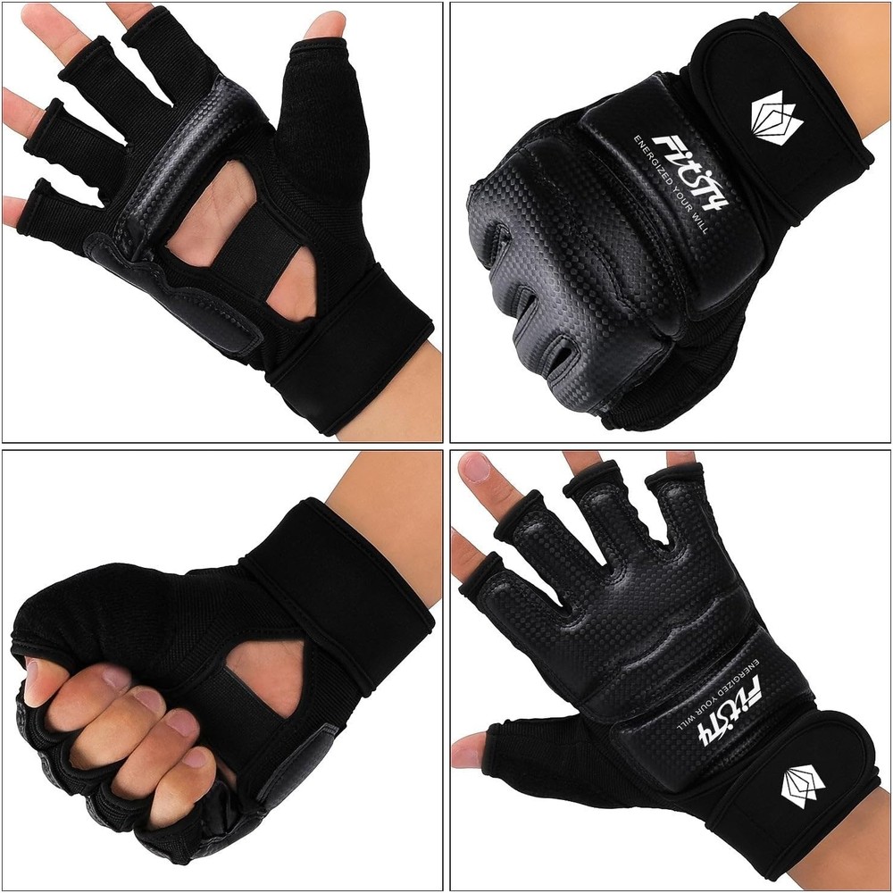 Multi-Purpose Training Gloves - Comfortable Boxing Half Mitts for Optimal Grip
