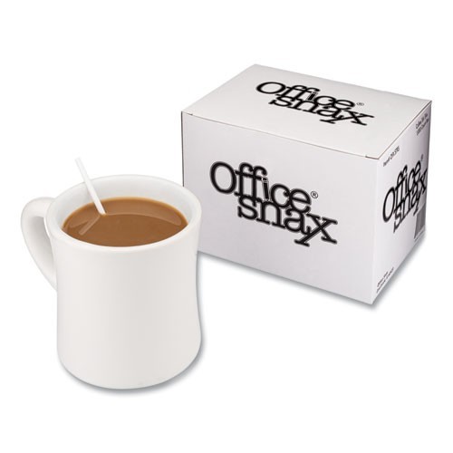 Office Snax Plastic Stir Sticks, 5", White, 1,000/Box, 2 Boxes/Pack