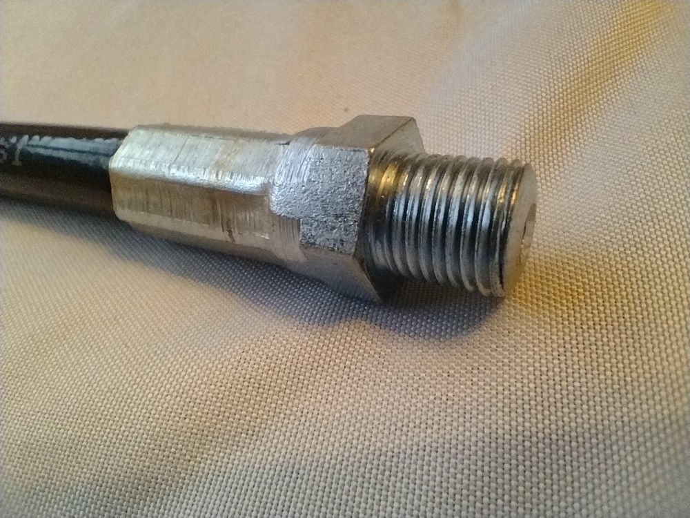 18" Grease Gun Extension Hose