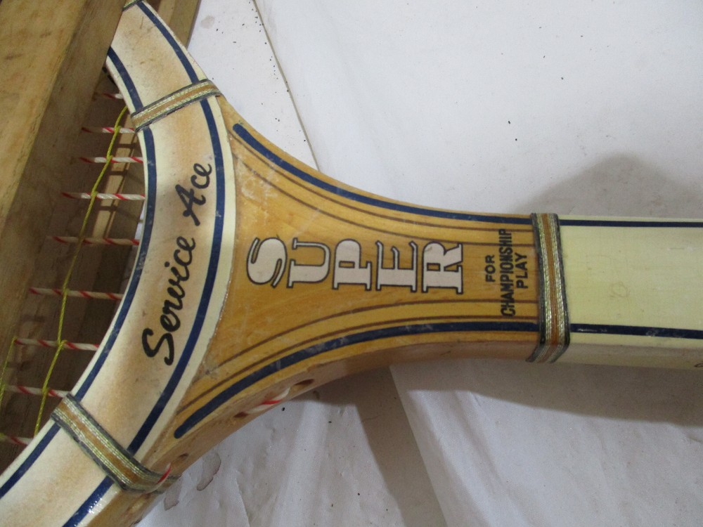 Vintage MacGregor Service Ace Super Tennis Racket