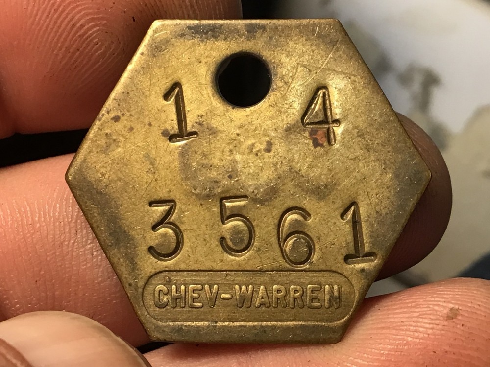 Vintage GM Chevrolet Warren Tool Check