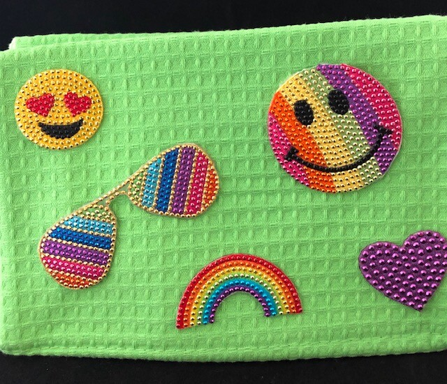 DECORATE ANYTHING WITH STICKON/IRONON EMBROIDERED PATCH SETS