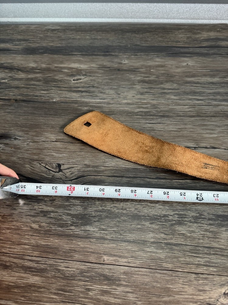 Eddie Bauer Guitar Strap Leather Nice Belt ?