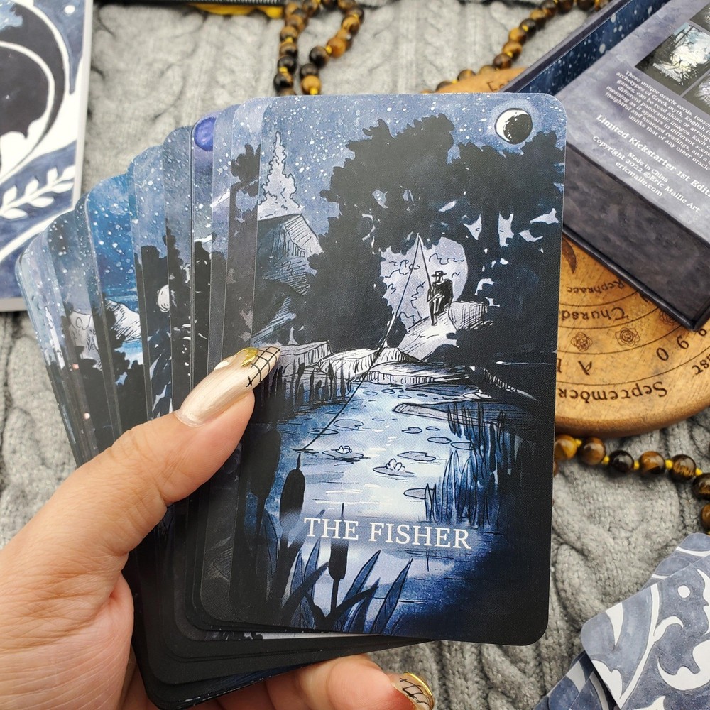 The Endless Oracle Eric Maille 53 Card Oracle Deck Kickstarter Edition USED