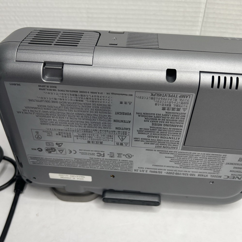 NEC VT45K Video Projector