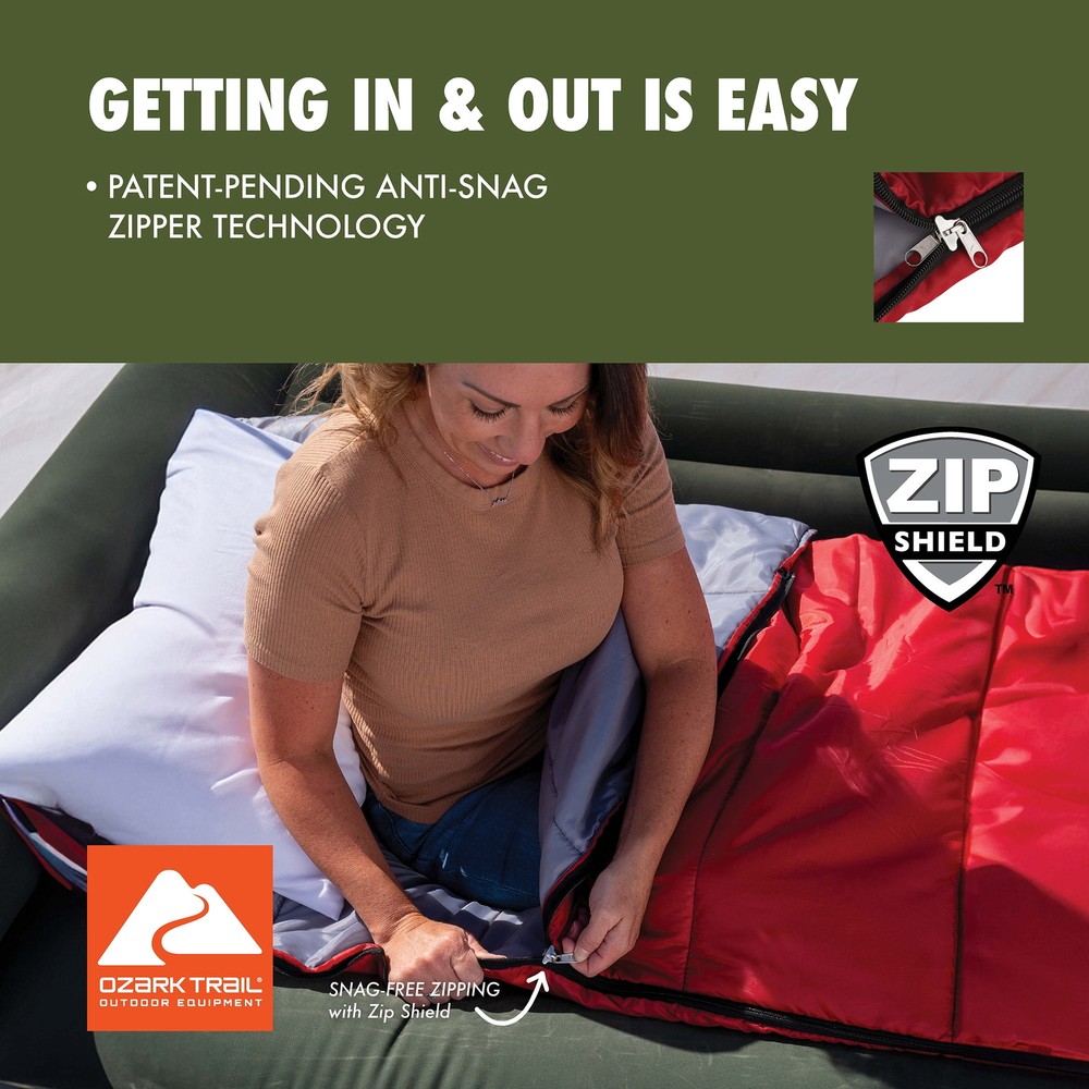 Ozark Trail 50 F Rectangular Sleeping Bag