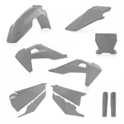 Acerbis Full Plastic Kit Grey 2726550011