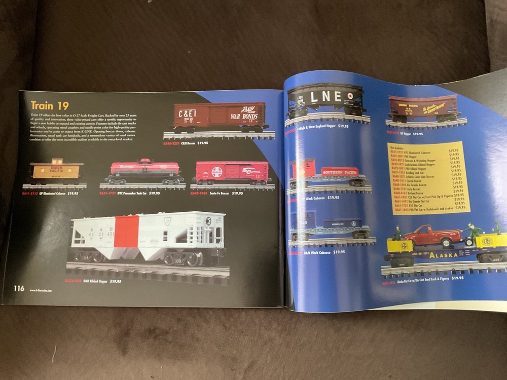 K-Line Electric Trains 2002 Second Edition Second