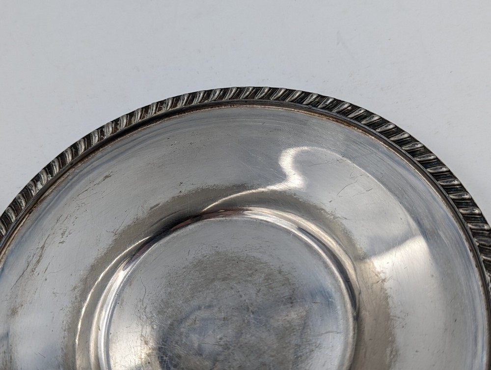 Crescent Silverplate Plate Dish 3142 6.5"