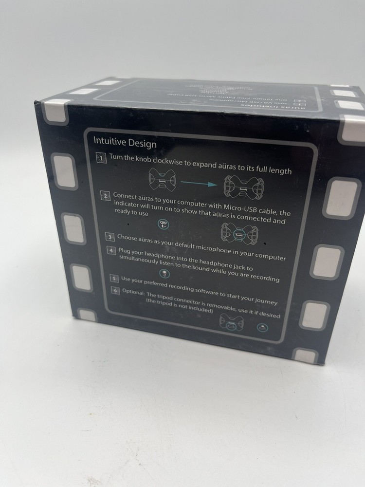 Melody Auras VR USB Microphone New Sealed