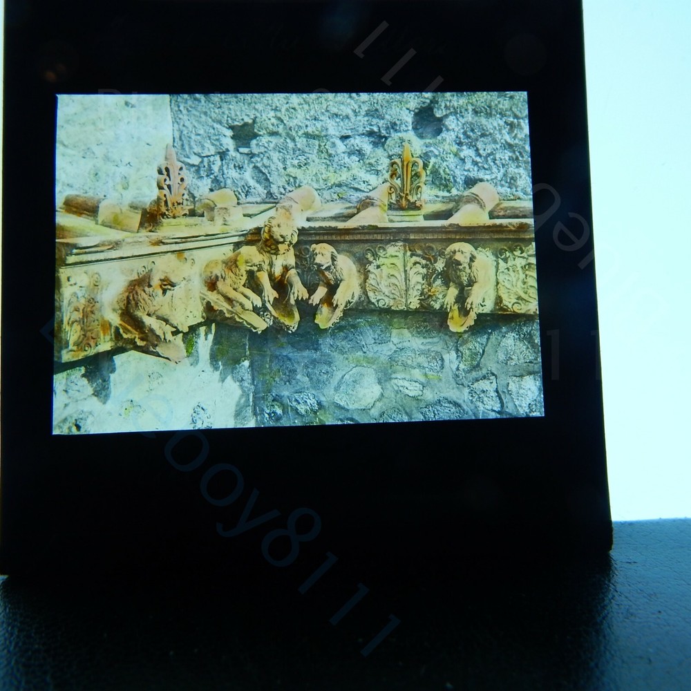 Terra cotta gutter magic lantern