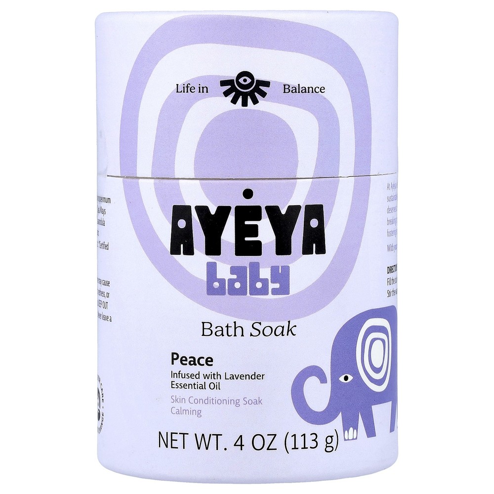 Baby, Bath Soak, Lavender, 4 oz (113 g)
