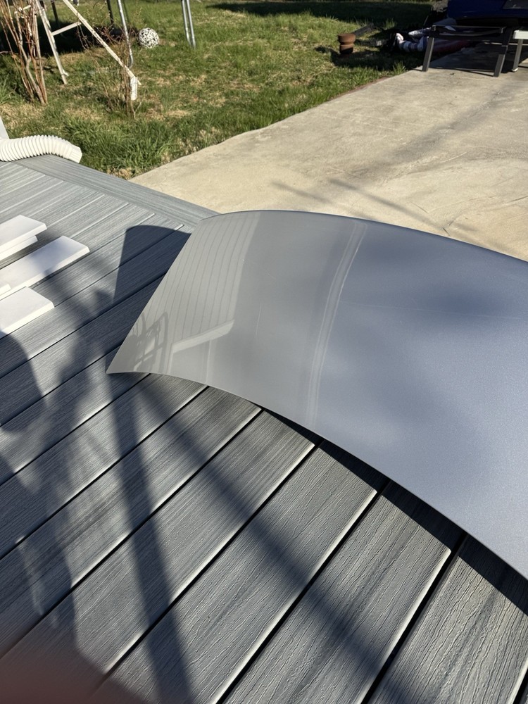 2009 - 2012 AUDI A4 Rear Trunk Decklid Hatch Tailgate Silver Color