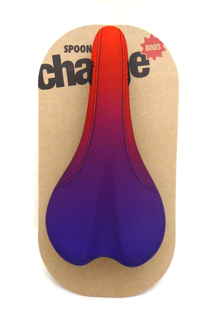 Charge Bikes Spoon saddle, CrMo - Midnight Fade
