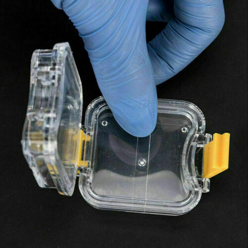 1x Dental Denture Protector Storage Box Retainer False Teeth Case Container Film