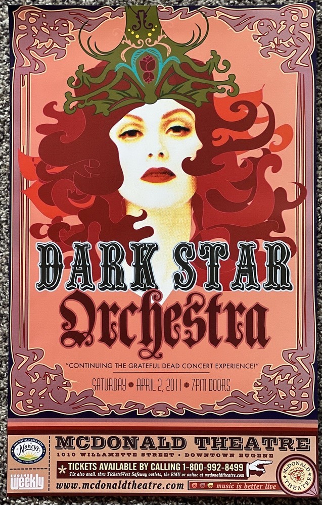 Dark Star Orchestra Show Poster