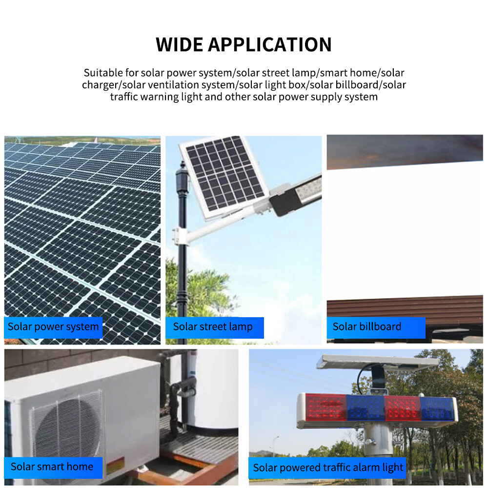 Solar Panel Charge Controller Regulator 12V/24V Auto 30A Battery Regulator LCD
