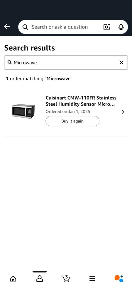 Cuisinart Microwave Oven - Model CMW110-FR