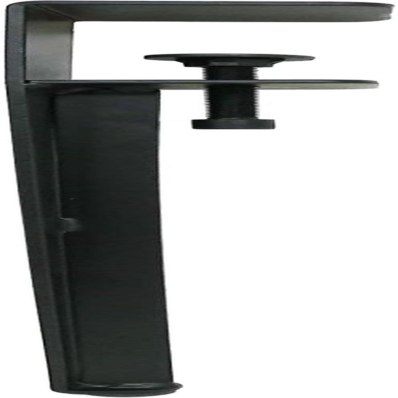Adjustable 16" Table Clamp Legs - Black, Perfect for Versatile Setup