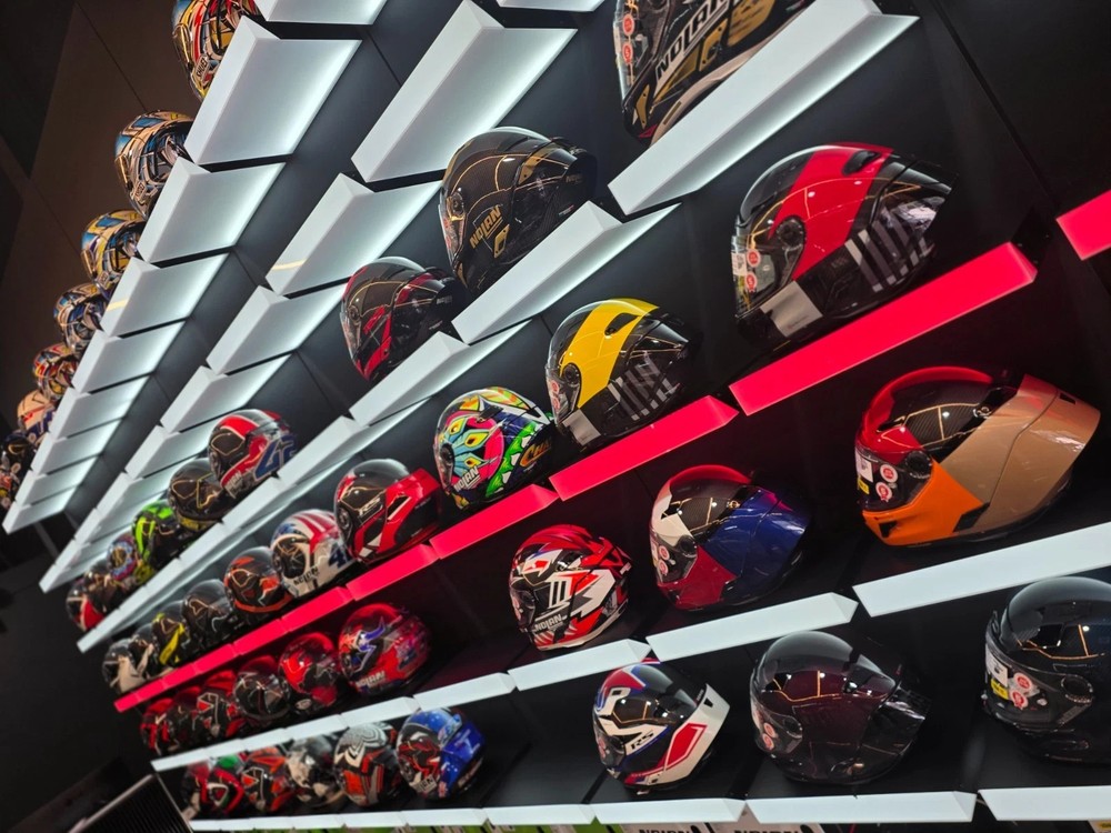 Dark smoke visor for NOLAN X-804RS