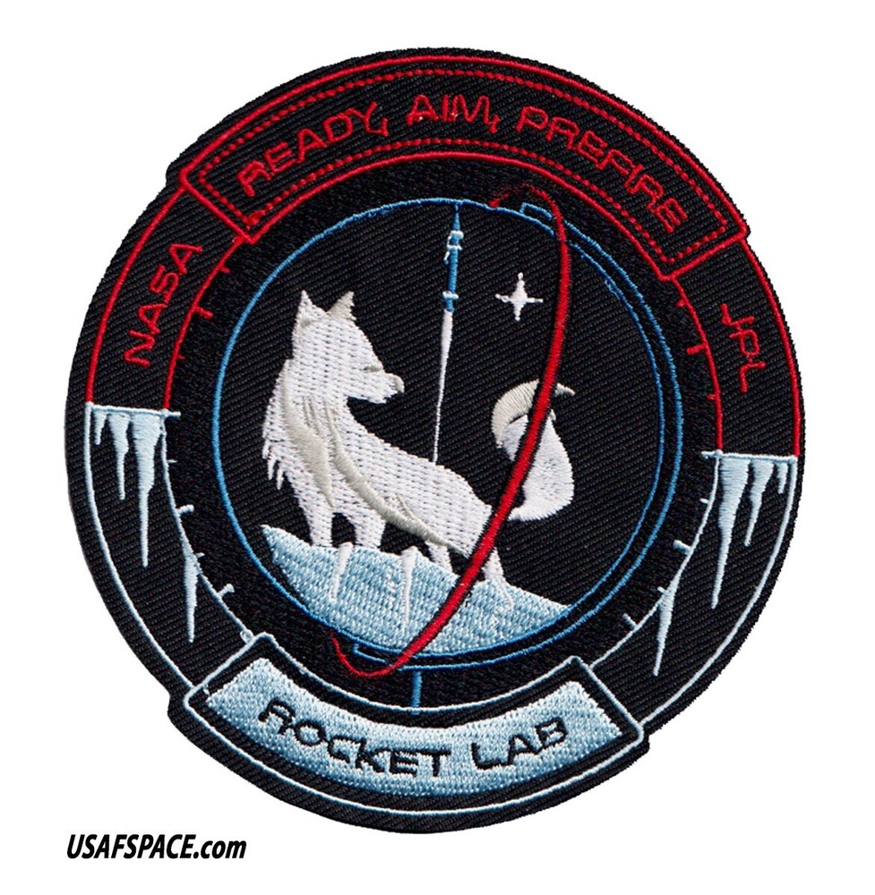 Authentic ROCKET LAB 48"Ready, Aim, Prefire" NASA SATELLITE Mission Launch PATCH
