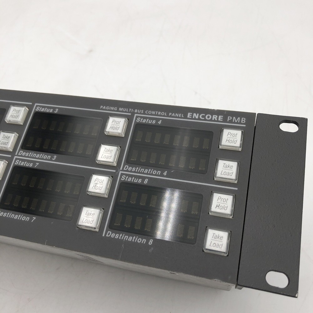 USED Grass Valley Encore/Prelude PMB Control Panel POWER TESTED READ A