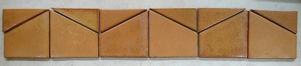 Vintage Tile with Unusual Shape (c)