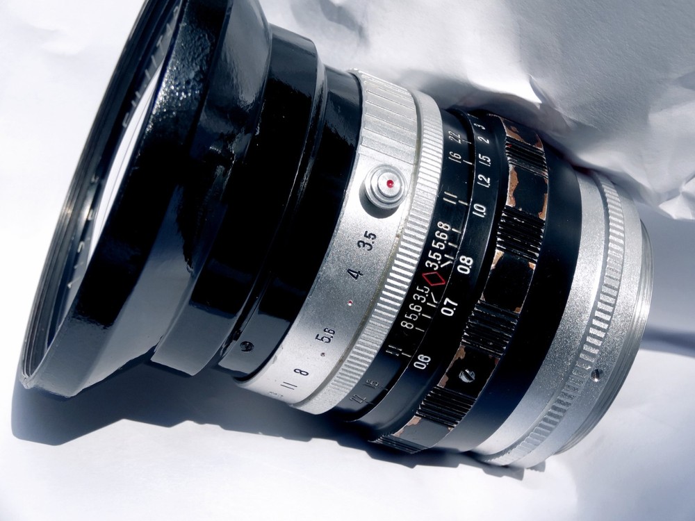 A Curiosity: Fujitar 3.5/52mm (Kalimar 66) ADAPTED Pentacon SIX Medium Format