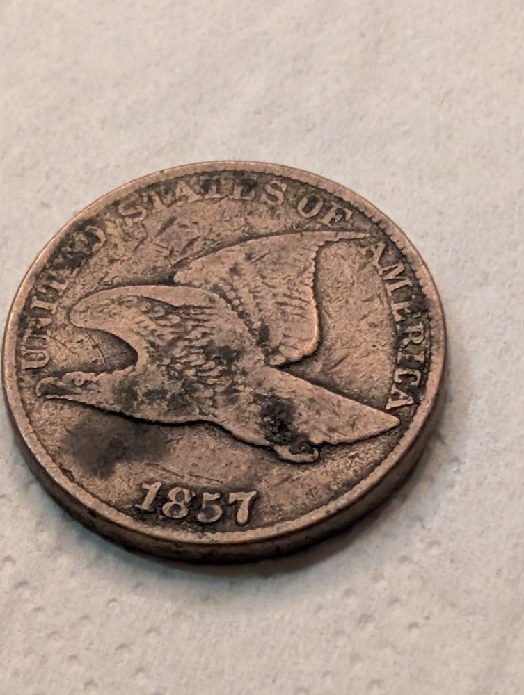 1867 Flying Eagle One Cent Penny