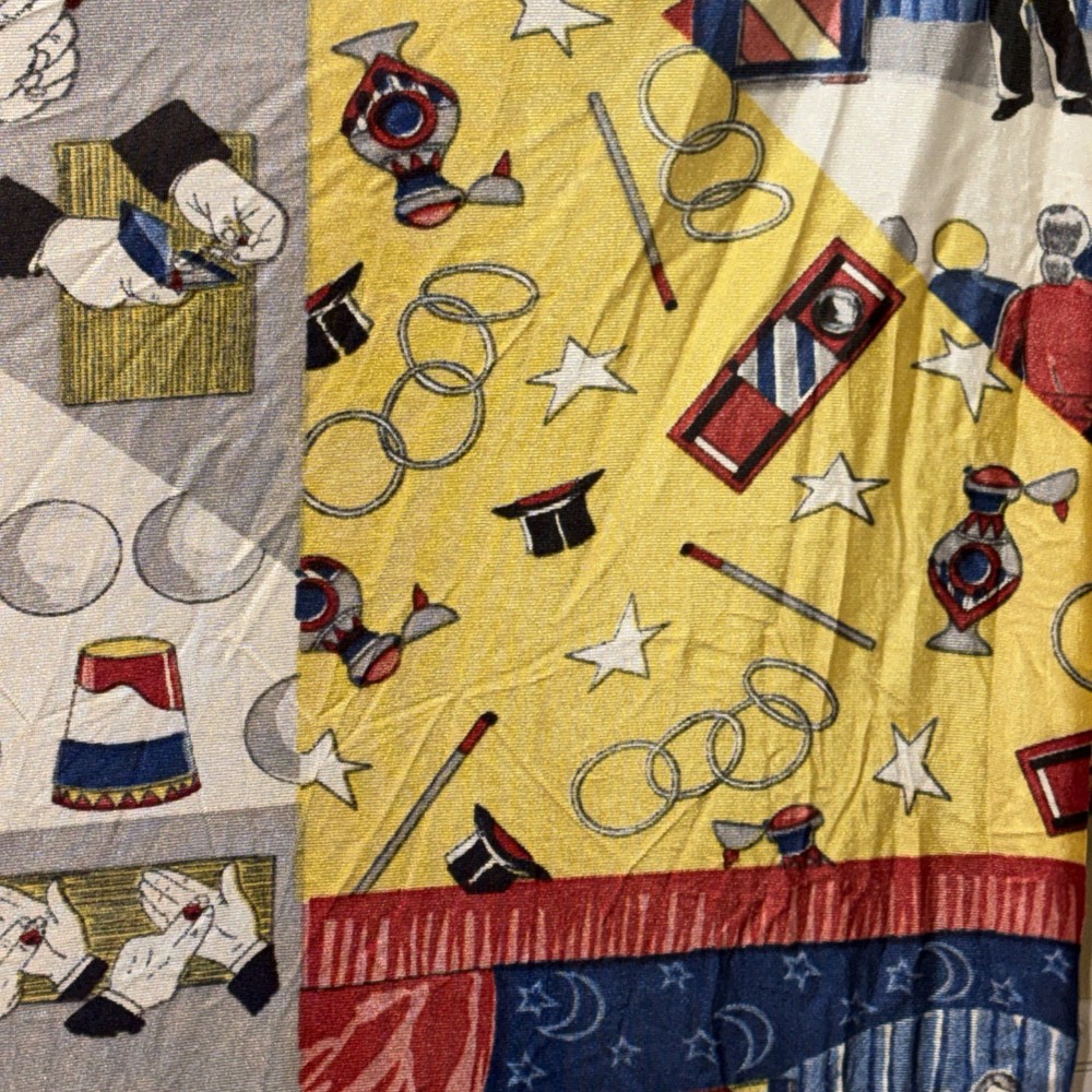 Vintage Huge 6 Ft Magician Silk