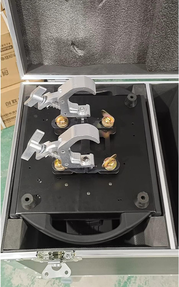 JUNMAN Stage Light Clamps Foldable Infinite Rotation Hooks for DJ Disco Stage L