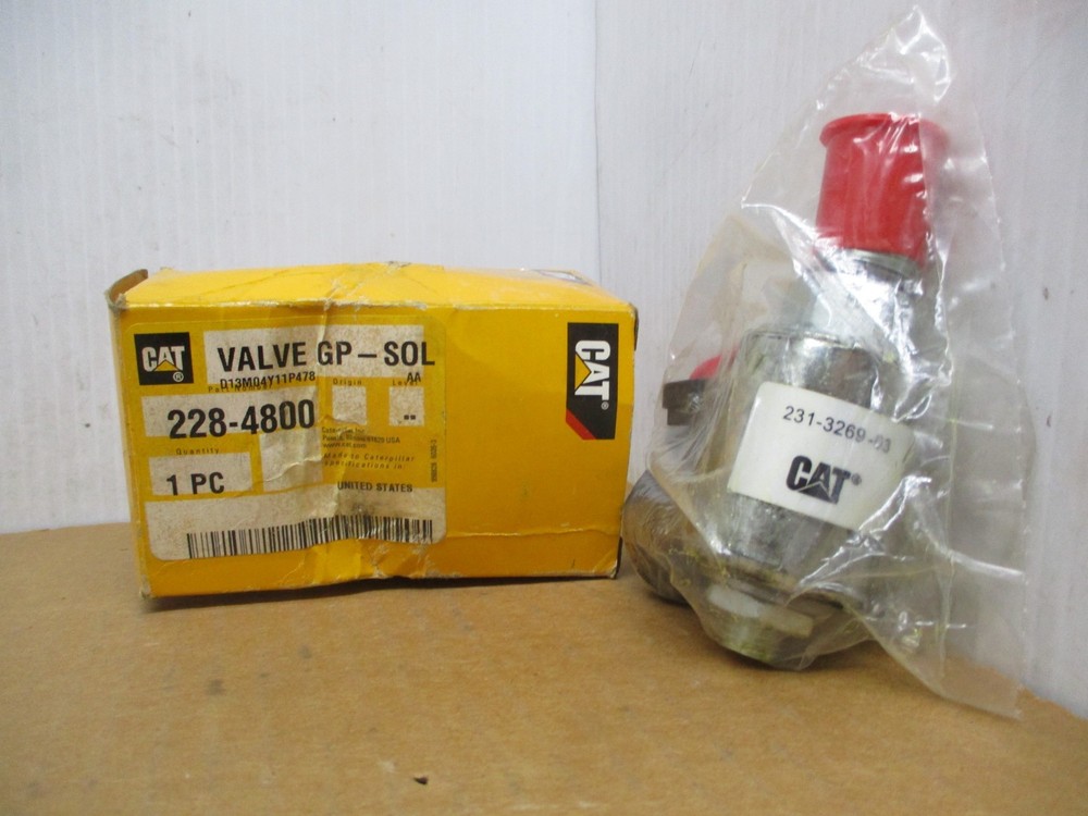 Genuine OEM Caterpillar 228‑4800 Solenoid Valve