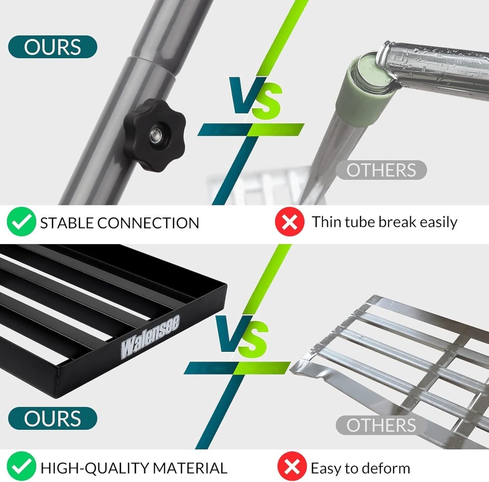 Heavy-Duty Lawn Leveling Rake - Effort-Saving Tool for Perfect Soil Smoothness